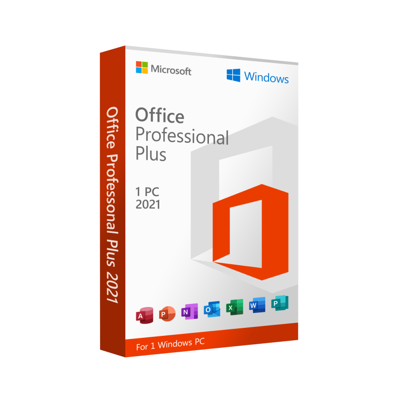 Microsoft Office 2021 Professional Plus for Windows PC